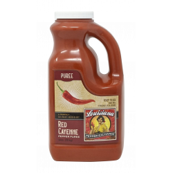 Cayenne Pepper Puree, 64oz Louisiana Pepper Exchange Cayenne Pepper Puree, 64oz Louisiana Pepper Exchange