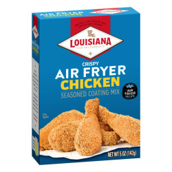 Louisiana Fish Fry Air Fry Chicken Coating Mix 5oz Louisiana Fish Fry Air Fry Chicken Coating Mix 5oz