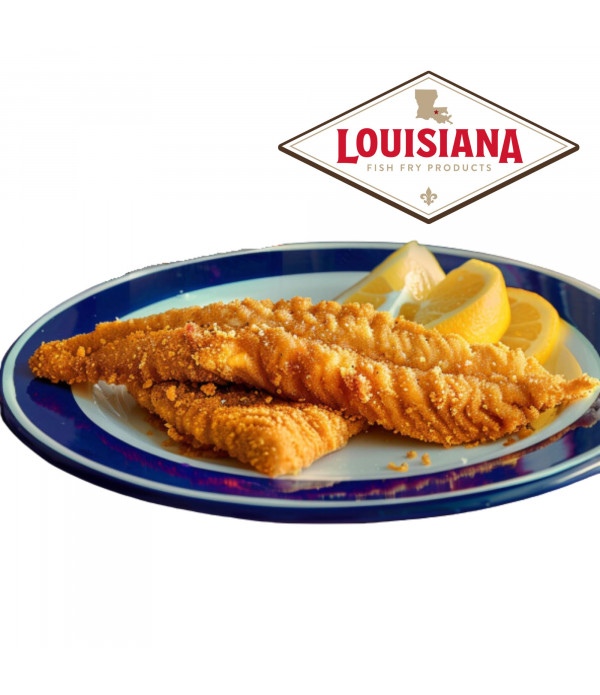 Louisiana Fish Fry Seasoned Fish Fry - Perfect for Crispy, Delicious Fish