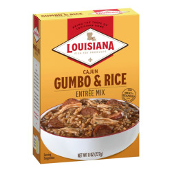 Louisiana Fish Fry Cajun Gumbo & Rice Entrée Mix 8oz