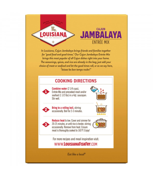 Louisiana Fish Fry Jambalaya Mix 7.5oz Louisiana Fish Fry Jambalaya Mix - A Delicious and Authentic Cajun Recipe