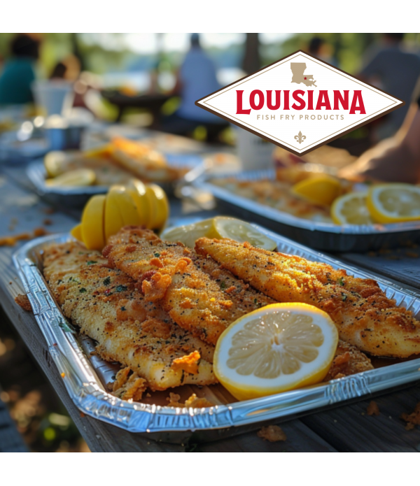 Louisiana Fish Fry Seasoned Fish Fry - Perfect for Crispy, Delicious Fish