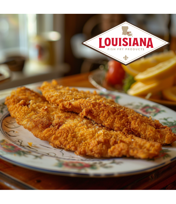 Louisiana Fish Fry Seasoned Fish Fry - Perfect for Crispy, Delicious Fish