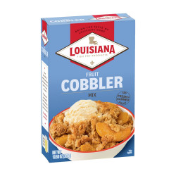 Louisiana Fish Fry Fruit Cobbler Mix 10.58oz Louisiana Fish Fry Fruit Cobbler Mix 10.58oz