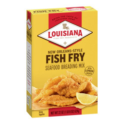 Louisiana Fish Fry New Orleans Style Lemon Fish Fry 22oz Box Louisiana Fish Fry New Orleans Style Lemon Fish Fry 22oz Box