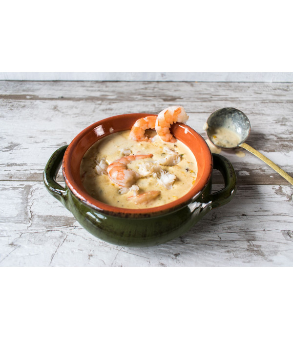 Ragin Cajun Authentic Seafood Bisque - Food Service (10oz - Pack of 10) Ragin Cajun Authentic Seafood Bisque - Food Service (10oz - Pack of 10)
