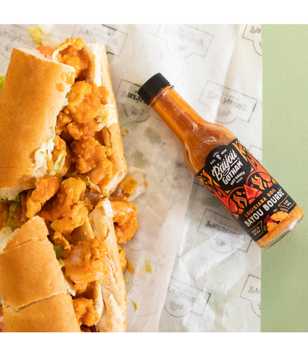 Bayou Gotham Bayou Bourre Louisiana Boil Hot Sauce 5oz Bayou Bourre Louisiana Boil - Hot Sauce - The Essence of Crawfish Season