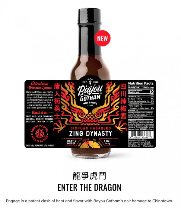 Bayou Gotham - Zing Dynasty Sichuan Habanero - 5oz Bayou Gotham - Zing Dynasty Sichuan Habanero - 5oz