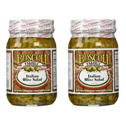 Boscoli Italian Olive Salad 15.5oz 2 Pack