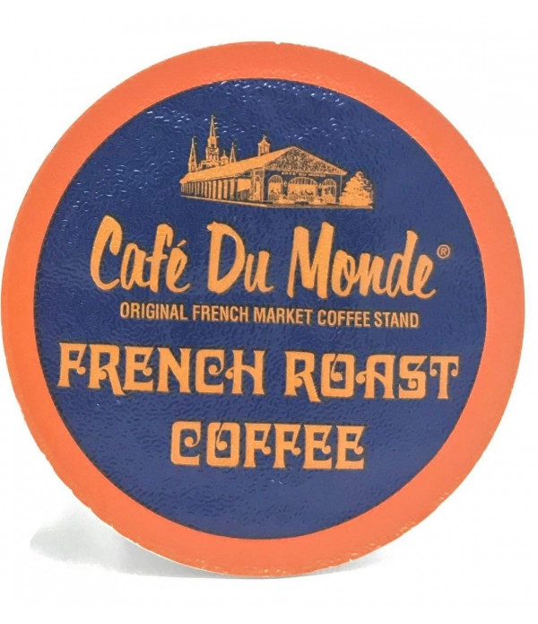Café Du Monde Single Serve French Roast Coffee 12c