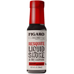 Figaro's Mesquite Liquid Smoke & BBQ Marinade 4oz | True Mesq...