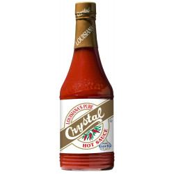Crystal Louisiana Pure Hot Sauce with Garlic 12 Ounce Crystal Louisiana Pure Hot Sauce with Garlic 12 Ounce