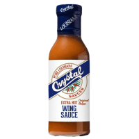 Crystal Pure Louisiana Extra Hot Wing Sauce 12oz