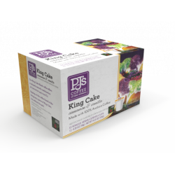 PJ's King Cake Single Serve Cups (12 Count)