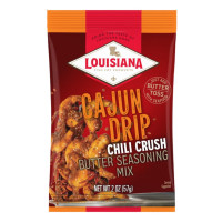 Louisiana Fish Fry Cajun Drip Chili Crush Mix 2oz - Seafood Seaso...