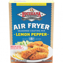 Louisiana Fish Fry Air Fry Lemon Pepper Coating Mix 5oz Louisiana Fish Fry Air Fry Lemon Pepper Coating Mix 5oz