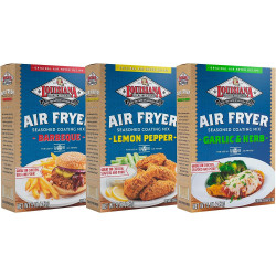 Louisiana Fish Fry Products Air Fry Variety Pack - BBQ, Garlic &a... Louisiana Fish Fry Products Air Fry Variety Pack - BBQ, Garlic &a...