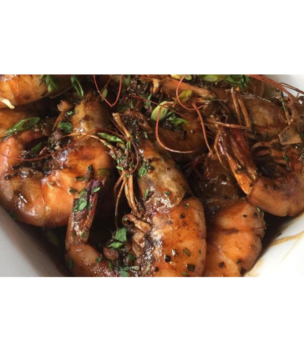 Louisiana Fish Fry BBQ Shrimp Mix 1.5oz Delicious and Flavorful BBQ Shrimp with Louisiana Fish Fry BBQ Shrimp Mix - 1.5oz