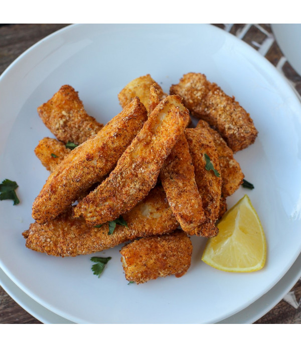 Louisiana Fish Fry Air Fry Fish Coating Mix 5oz Crispy and Flavorful Fish Coating with Louisiana Fish Fry Air Fry Fish Coating Mix - 5oz