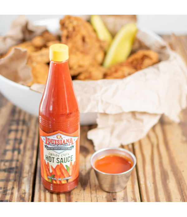 Louisiana Fish Fry Cravin Cajun Hot Sauce 6oz Louisiana Fish Fry Cravin Cajun Hot Sauce 6oz