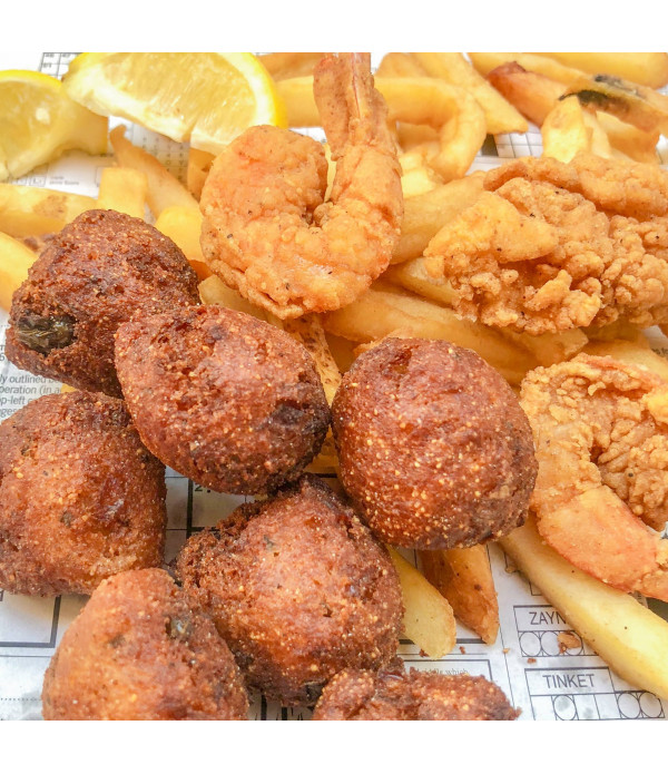 Delicious and Fluffy Hush Puppies with Louisiana Fish Fry Hush Puppy Mix - 7.5oz