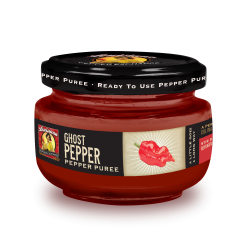 Ghost Pepper Puree, 4oz Louisiana Pepper Exchange Ghost Pepper Puree, 4oz Louisiana Pepper Exchange