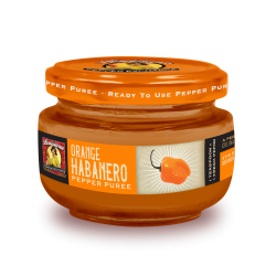 Orange Habanero Pepper Puree, 4oz Louisiana Pepper Exchange Orange Habanero Pepper Puree, 4oz Louisiana Pepper Exchange