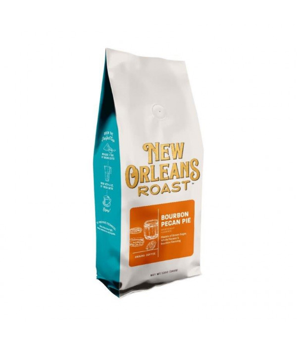New Orleans Roast Bourbon Pecan Pie 12oz Ground