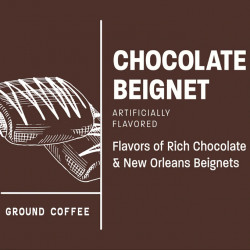 New Orleans Roast Chocolate Beignet 12oz Ground Coffee