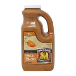 Orange Habanero Pepper Puree 64oz Louisiana Pepper Exchange Orange Habanero Pepper Puree 64oz Louisiana Pepper Exchange