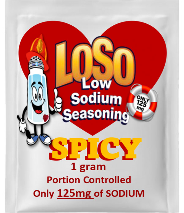 LOSO - Low Sodium Spicy Seasoning Sachets LOSO - Low Sodium Spicy Seasoning Sachets