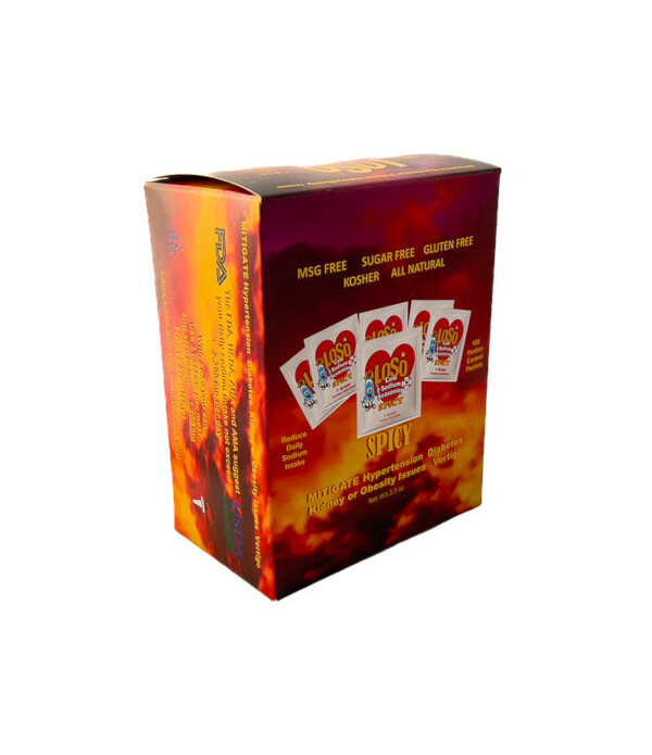 LOSO - Low Sodium Spicy Seasoning Sachets LOSO - Low Sodium Spicy Seasoning Sachets