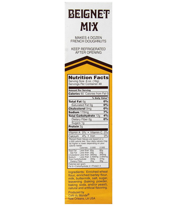 Café Du Monde Beignet Mix 28oz