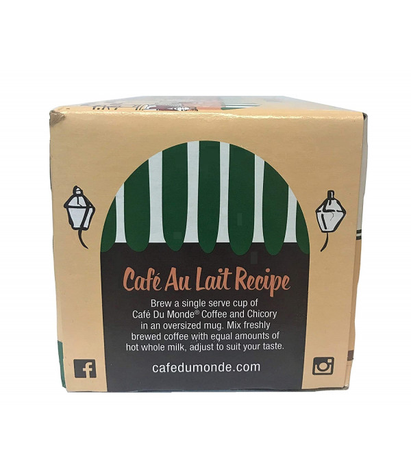 Café Du Monde Single Serve Decaf Coffee and Chicory 12ct